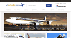 Desktop Screenshot of jetcollector.com